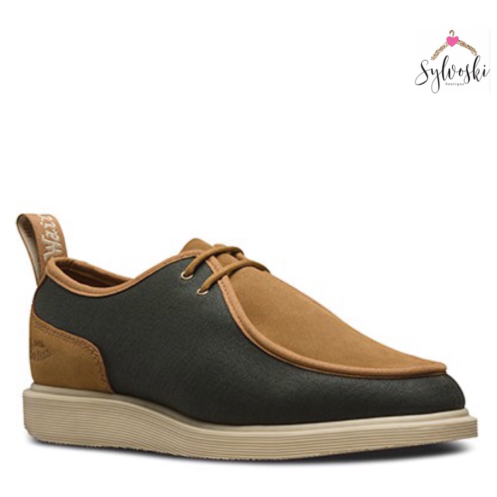 🆕Dr. Martens Leverton Canvas + Suede Slip NWT - Picture 10 of 10